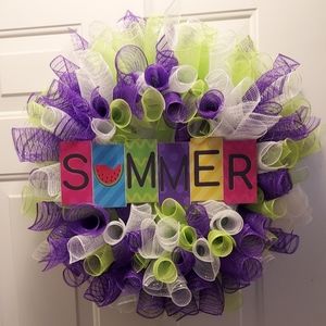 Front door Summer wreath